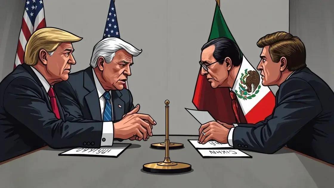 Trump escalates tariff threats in ongoing Mexico water dispute