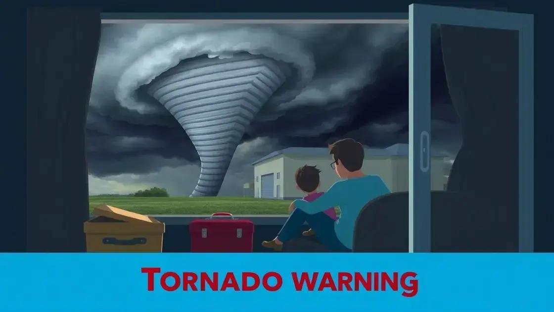 Emergency preparedness tips for tornadoes