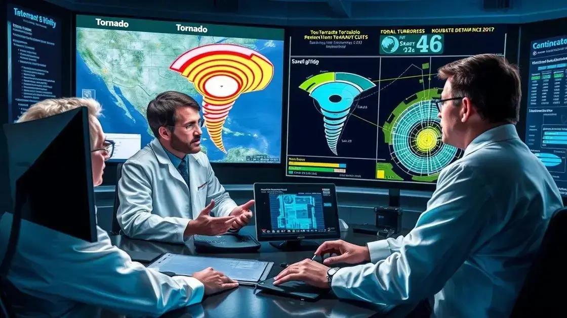 Future predictions for tornado activity