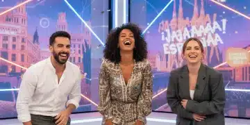 Actores españoles riendo, simbolizando la nueva ola de comedia española 2026.